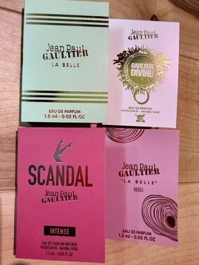 4 x Jean Paul Gaultier